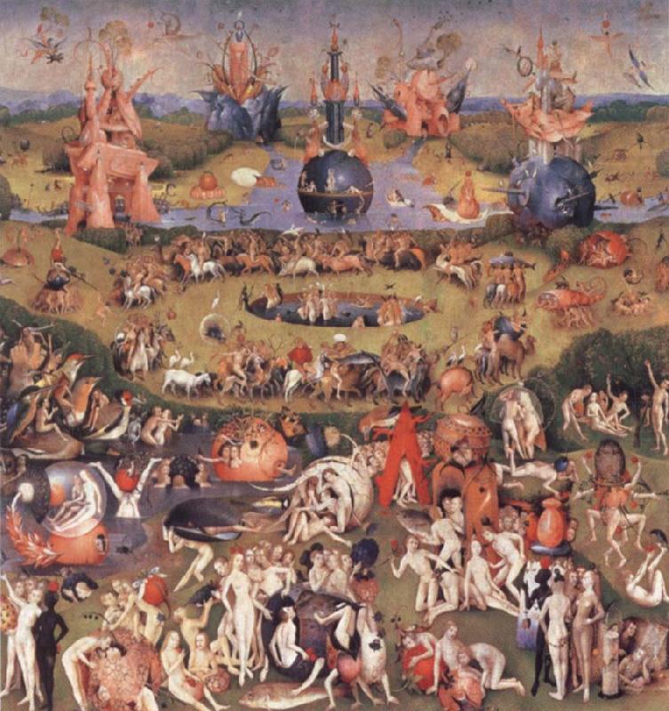 BOSCH, Hieronymus The Garden of Earthly Delights china oil painting image